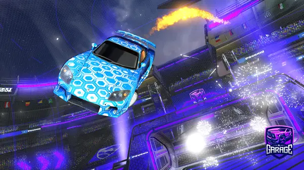 A Rocket League car design from ReyRulesz