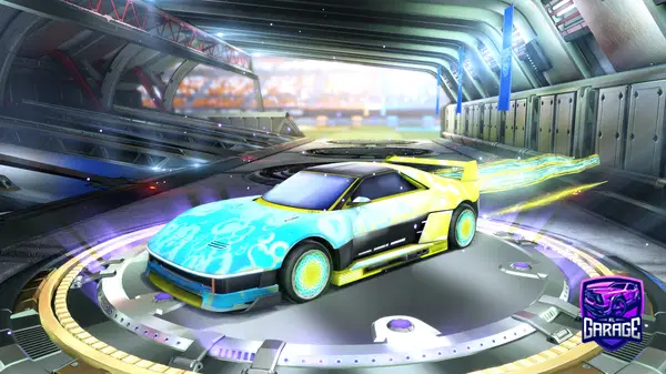 A Rocket League car design from irosario78