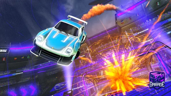 A Rocket League car design from apewithautism