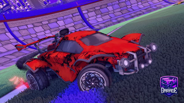 A Rocket League car design from OrcaAkira007