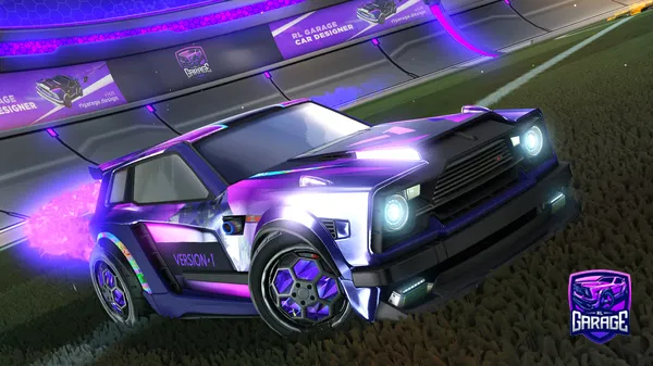 A Rocket League car design from BOBALOBAYOUS