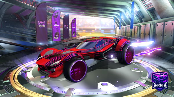 A Rocket League car design from ferweny