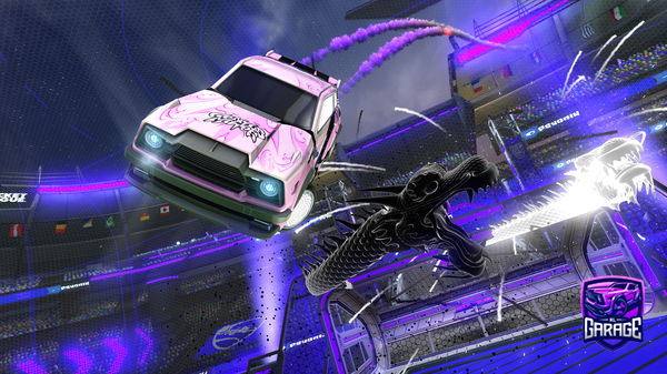 A Rocket League car design from goombz