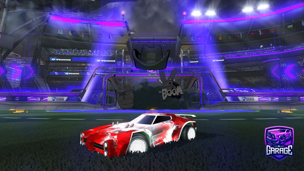 A Rocket League car design from Xxxredstrikerxx