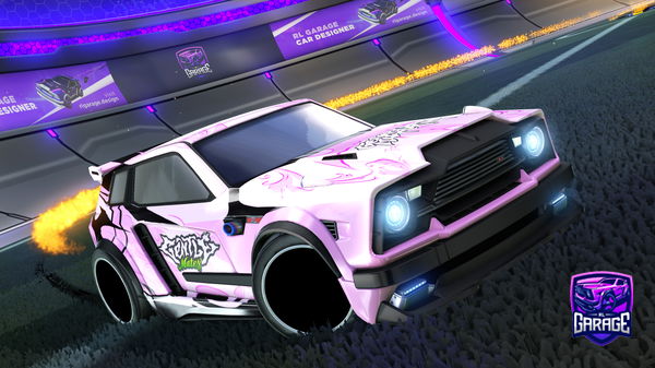 A Rocket League car design from CLRSauce