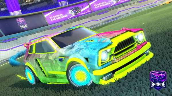 A Rocket League car design from Tse_Tung_Lee