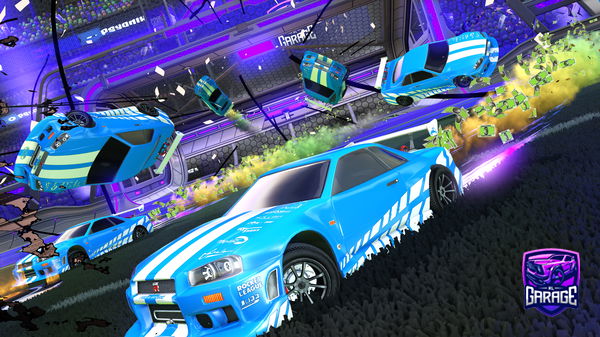 A Rocket League car design from Xxx_darkness397