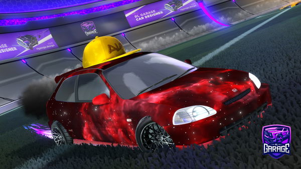 A Rocket League car design from LanceRL