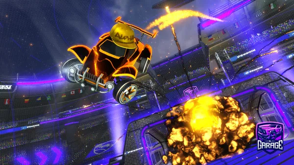 A Rocket League car design from iOnlyFlipReset