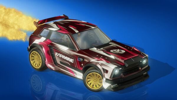 A Rocket League car design from maxencio89