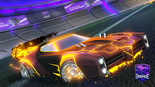 A Rocket League car design from zaddation