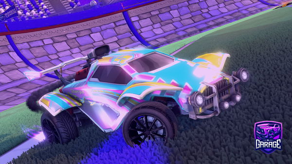 A Rocket League car design from Tom4x_yt