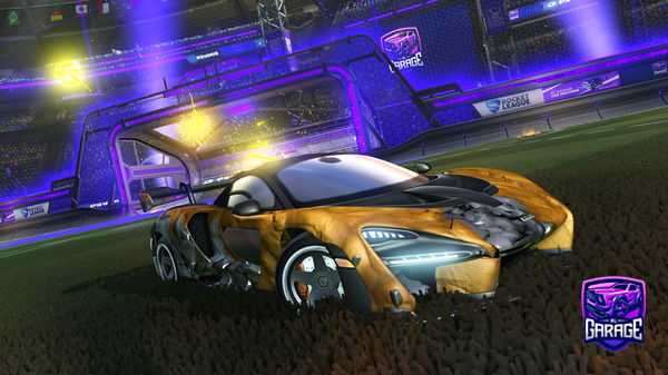 A Rocket League car design from McBigTony