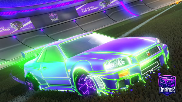 A Rocket League car design from Mars-17