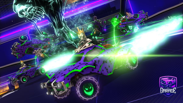 A Rocket League car design from ProMeteor40073