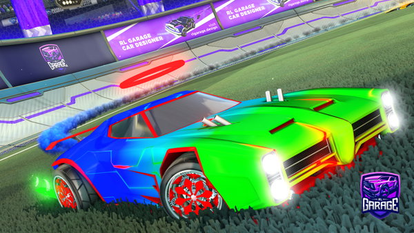 A Rocket League car design from Jacksonrocketleague_yt
