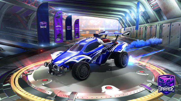 A Rocket League car design from Lucky-lewis123