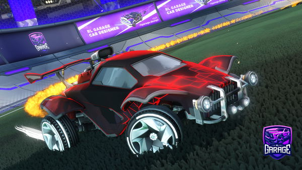 A Rocket League car design from ItsRuflls