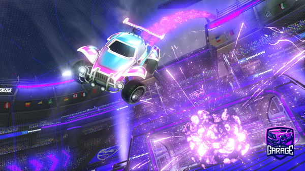 A Rocket League car design from srt_micael