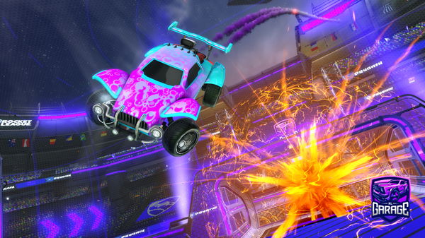 A Rocket League car design from matisse1233