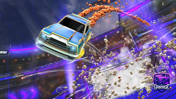 A Rocket League car design from Fufunatorious