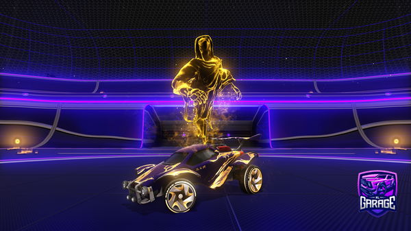 A Rocket League car design from RAMEZV