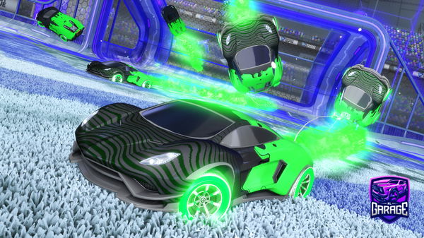 A Rocket League car design from mollysthebest