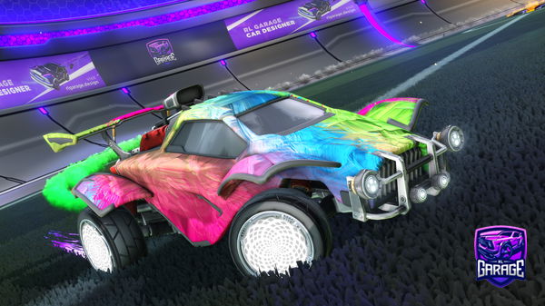 A Rocket League car design from BoxedByAhmedxD