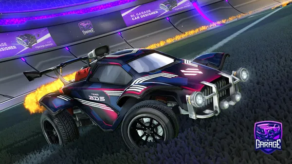 A Rocket League car design from Crg0611