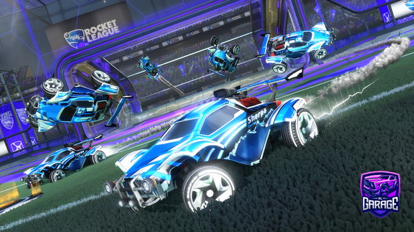 A Rocket League car design from themazeq