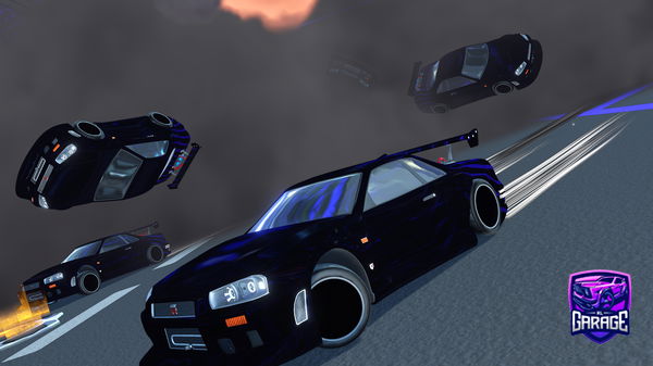 A Rocket League car design from Itz_rizer