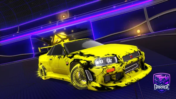 A Rocket League car design from Ciofologo09