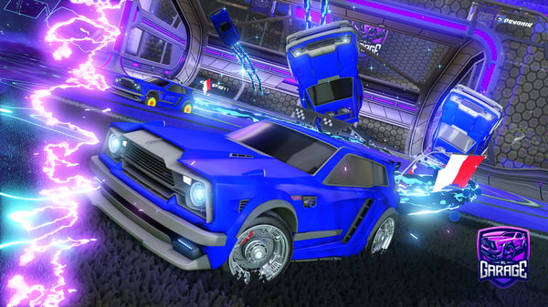 A Rocket League car design from BujiGuy