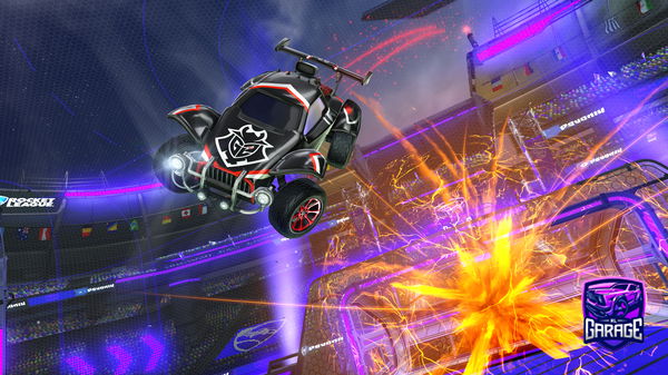 A Rocket League car design from Love_SNK