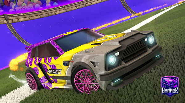 A Rocket League car design from Not_johnysins