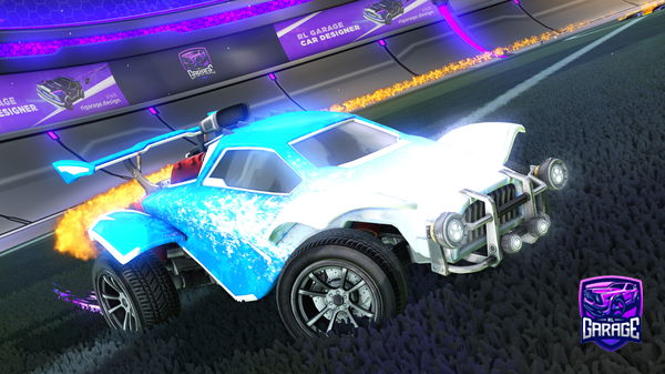 A Rocket League car design from Kaichow95
