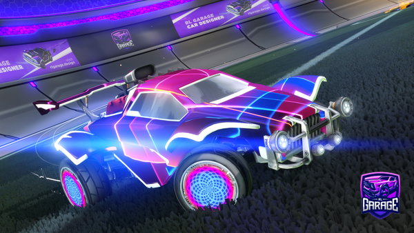 A Rocket League car design from ctroo