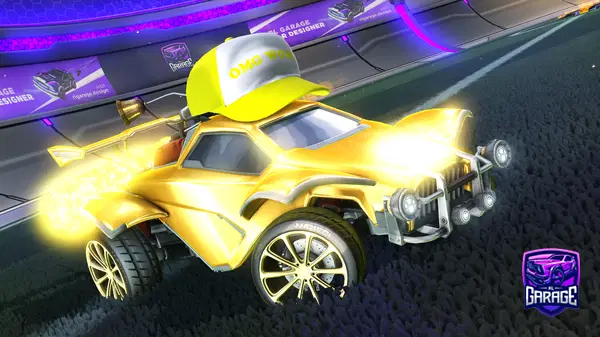 A Rocket League car design from palmtreezs