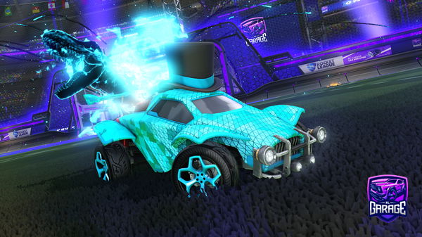 A Rocket League car design from SennB16