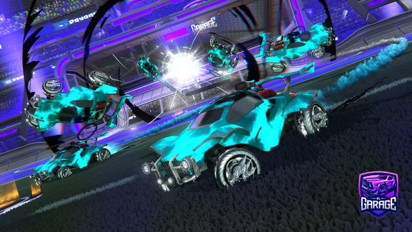 A Rocket League car design from Blocky_YT