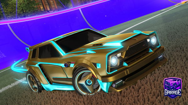 A Rocket League car design from XudiBTB