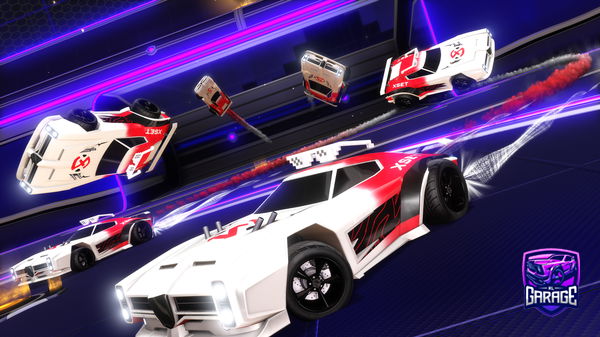 A Rocket League car design from AquaHyrx