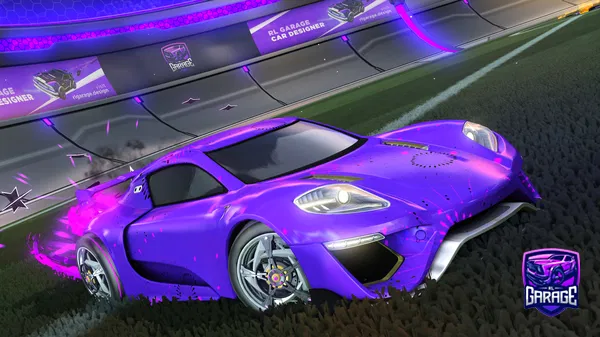 A Rocket League car design from electricwatermelon