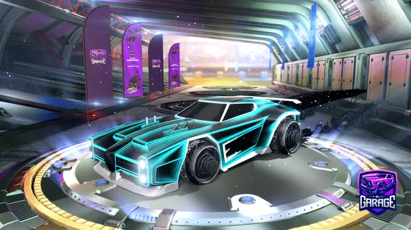 A Rocket League car design from BioFrost