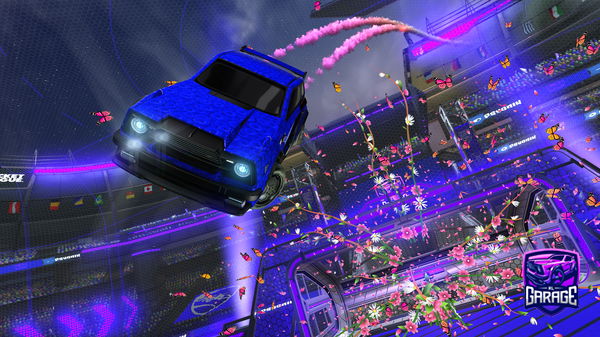 A Rocket League car design from lybu