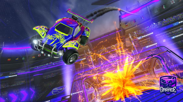 A Rocket League car design from Gyuctt