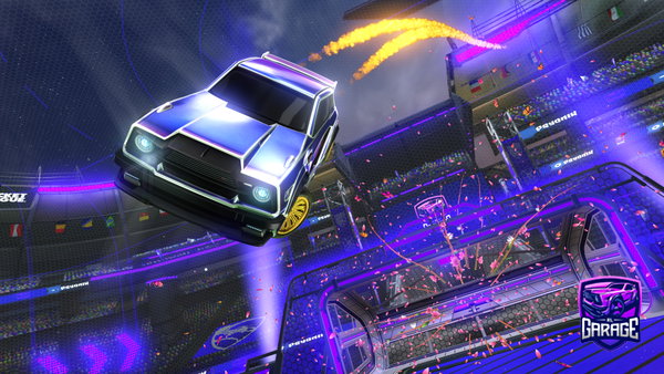 A Rocket League car design from harrtzzy