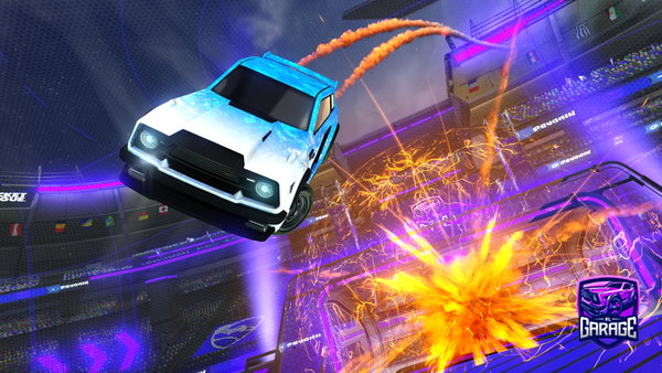 A Rocket League car design from Muska22