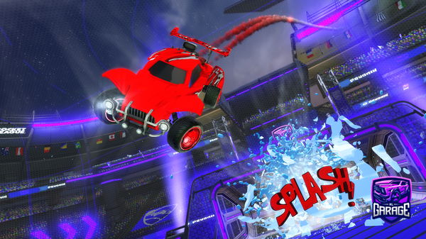 A Rocket League car design from G8_JRR