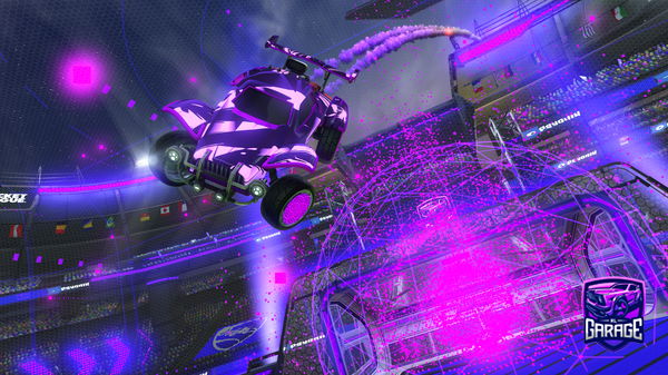 A Rocket League car design from W9VER